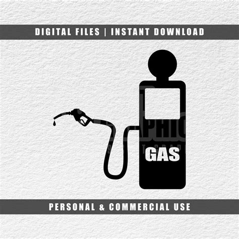 Gas Pump Svg Fuel Svg Cricut Svg Instant Download Etsy