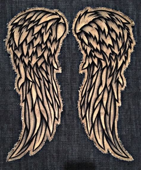 Daryl Dixon Angel Wings Etsy