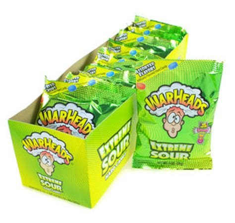 Mega Warheads Extreme Sour Candies 117 Pcs 11008 Private Island Party