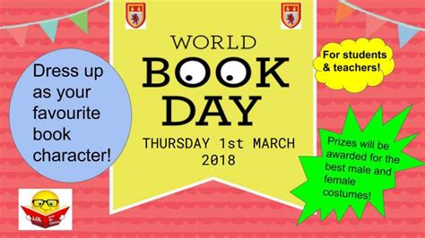 Dress Up For World Book Day St Cuthbert Mayne School