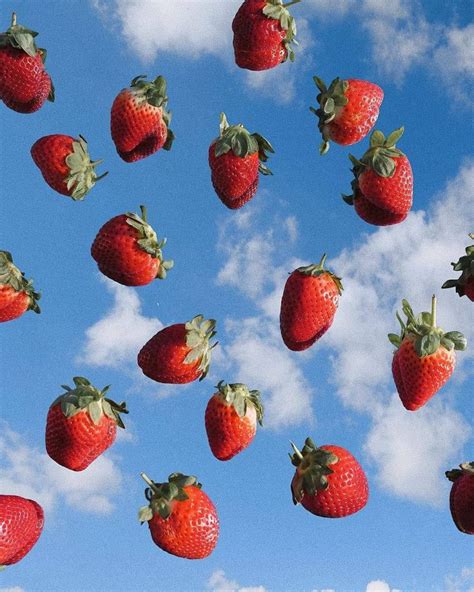 Strawberry Aesthetic Blessed By Nature Loved By Humans Elliscotney