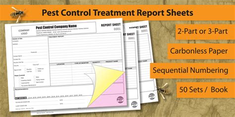 Pest Control Report Template 1 Templates Example Templates