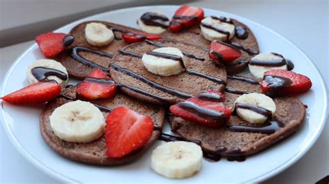 Must Try Easy Chocolate Oatmeal Pancakes Youtube