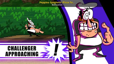 Peppino Spaghetti Pizza Tower 093cmc V7 Super Smash Bros