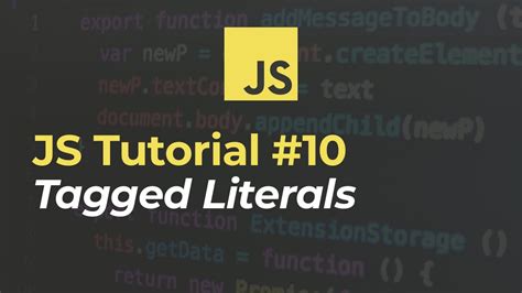 Javascript Tutorial For Beginners Template Literals Youtube