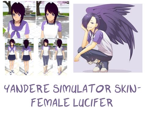 Yandere Simulator Female Lucifer Skin By Imaginaryalchemist On Deviantart