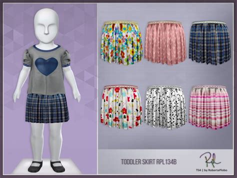Toddler Skirt Rpl134b The Sims 4 Catalog
