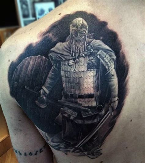 100 Warrior Tattoos For Men Battle Ready Design Ideas