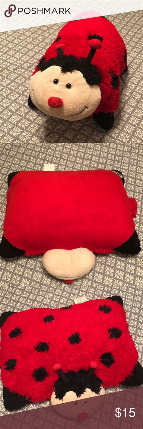 Ladybug Pillow Pet Excellent Used Condition Great For Sleepovers Or