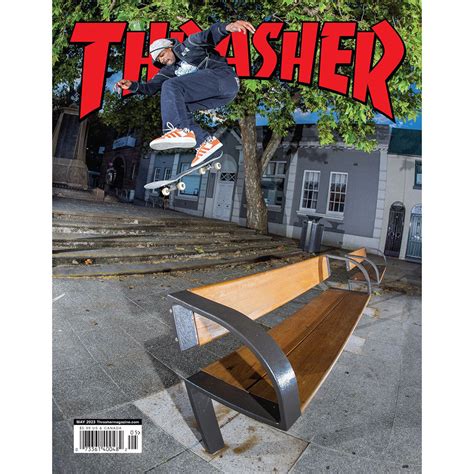 Thrasher Magazine May 2023 Issue 514 Tyshawn Jones Cover Note Shop