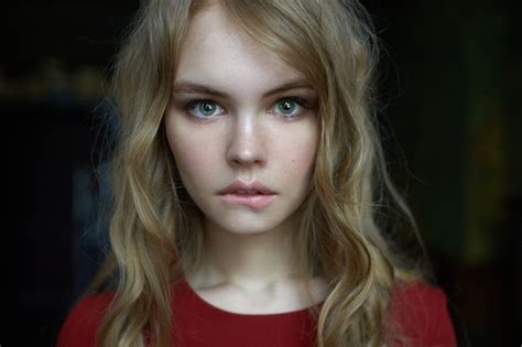 Anastasiya Scheglova Blonde Face Girl Green Eyes Model Russian Woman Wallpaper Resolution