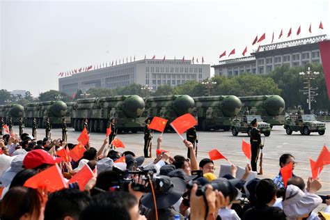 Chinese Weapons Shown Off In Anniversary Parade Fortune
