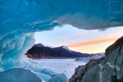 Dream Epic Mendenhall Glacier Ice Cave Sunset Peter Nestler