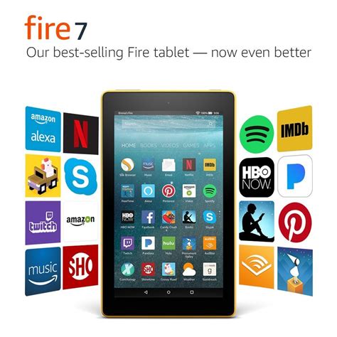 Amazon Fire 7 Tablet With Alexa 8gb 7th Generation 2017 Release