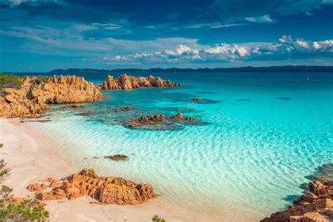 Amazing Pink Sand Beach In Budelli Island Maddalena Archipelago