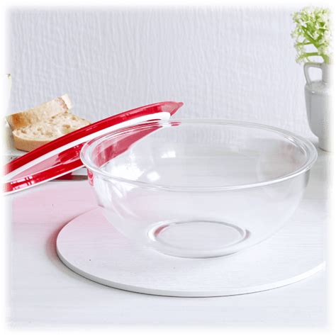 Meh Decor Set Of 2 Glass Bowls With Vented Lids