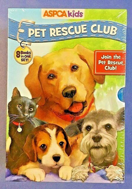 Aspca Kids Pet Rescue Club 8 Book Boxed Set For Sale Online Ebay
