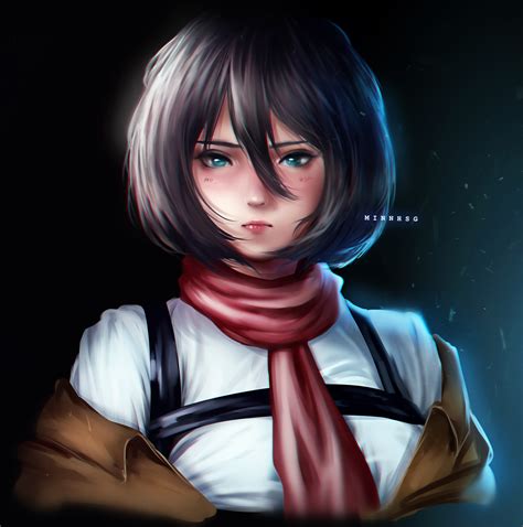 Mikasa Ackerman Attack On Titan Image By Minnhsg 3203368