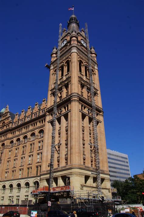 Milwaukee City Hall Milwaukee 1895 Structurae