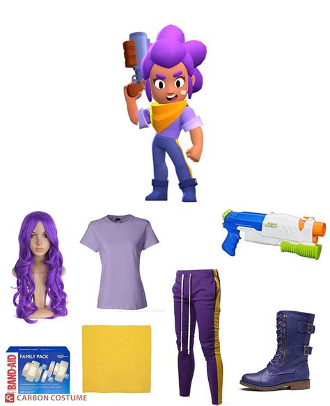 Shelly From Brawl Stars Costume Carbon Costume Diy Dress Up Guides