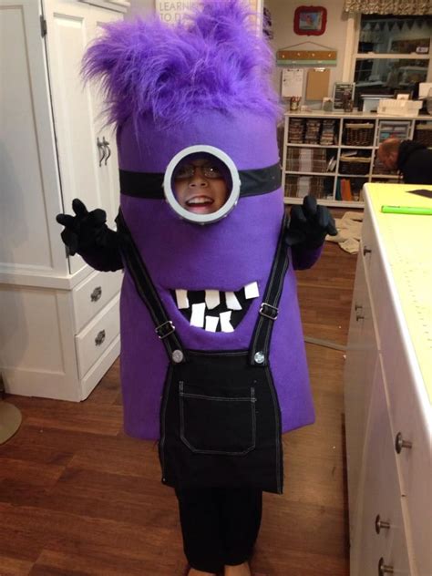 Diy Purple Minion Costume From Despicable Me 2 Dress Up