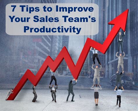 7 Tips To Improve Your Sales Teams Productivity Salesdrive