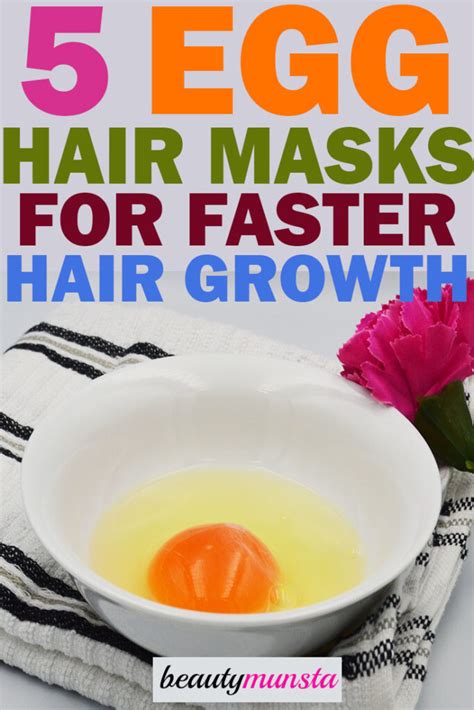 Top 5 Egg Hair Mask Recipes For Super Fast Hair Growth Beautymunsta