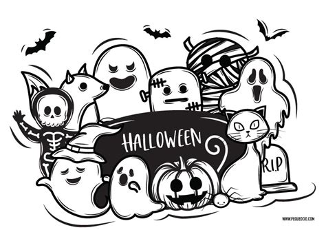 Cyber Crime PH: [Get 27+] Faciles Tiernos Dibujos De Halloween Para