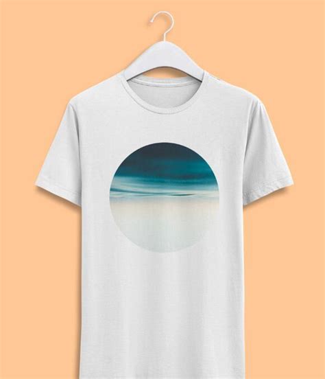 Download Free Realistic Men T-shirt Front View PSD Mockup - TitanUI