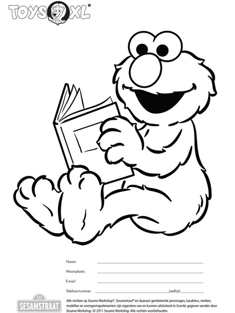 Download ToysXL Elmo - Ausmalbilder Übriges