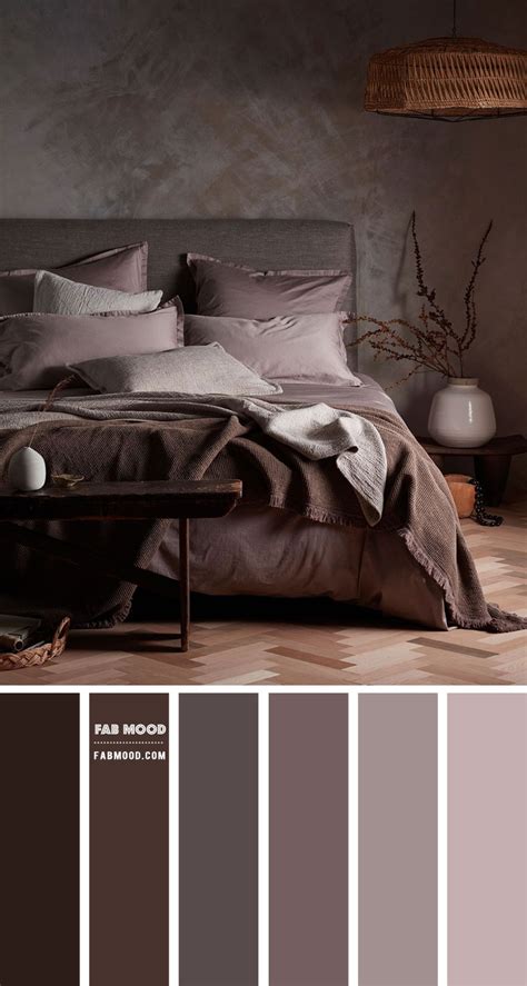 Muted Grey Mauve Bedroom Colour Scheme Muted Victorian Plum Color