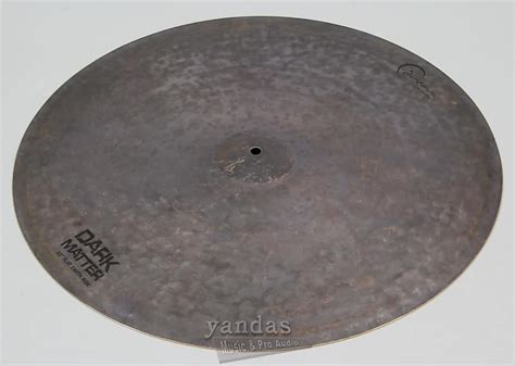 Dream Cymbals 22 Dark Matter Series Flat Earth Ride Cymbal Reverb