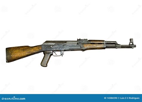 Ak 47 Kalashnikov Stock Photo Image Of Killer Isolated 14386590