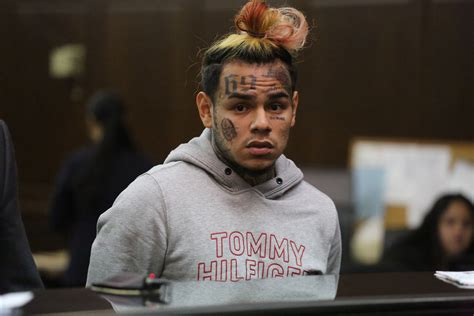 Tekashi Ix Ine Arrested On Racketeering Charges In New York Rapper