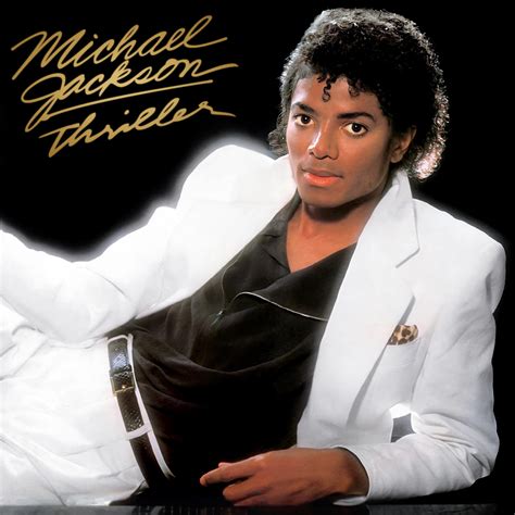 An Alternate Gold Edition Of Michael Jacksons Thriller Album Cover