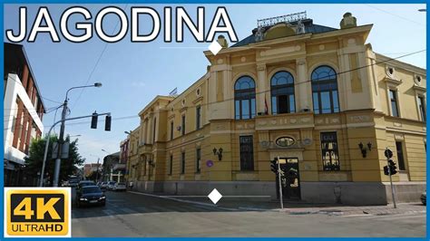 4k Jagodina Serbia🇷🇸walking Tour City Centre Youtube