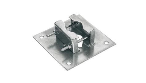 641 Base Piastra Per Palo D 50mm Emme Esse Ld Elettronica