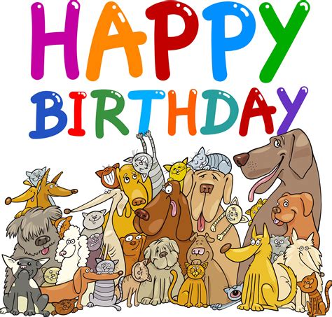 Happy Birthday Standard Poodle Clip Art Library