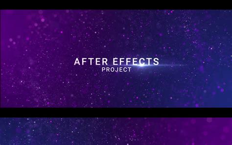 Stars Cinematic Titles After Effects Intro Templatemonster
