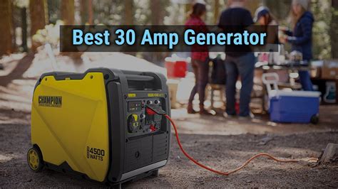 Best 30 Amp Generators Of 2022 Reviews And Buying Guide Generator