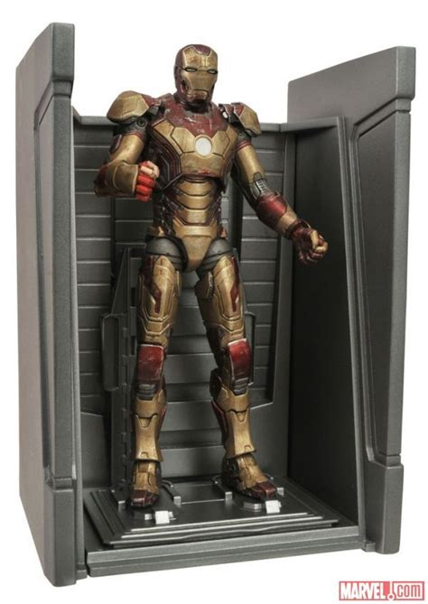 Disney Store Exclusive Marvel Select Iron Man 3 Figures The Toyark