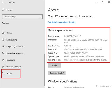 Cómo Verificar Las Especificaciones De La Pc En Windows 10 Maneras