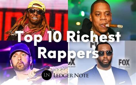 Top 10 Richest Rappers In The World Nov 2023 Ledgernote