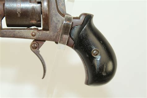 European Pinfire Revolver Antique Firearms 009 Ancestry Guns