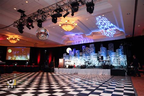 Disco Ball And A Retro Dance Floor Are Great Additions To A Motown