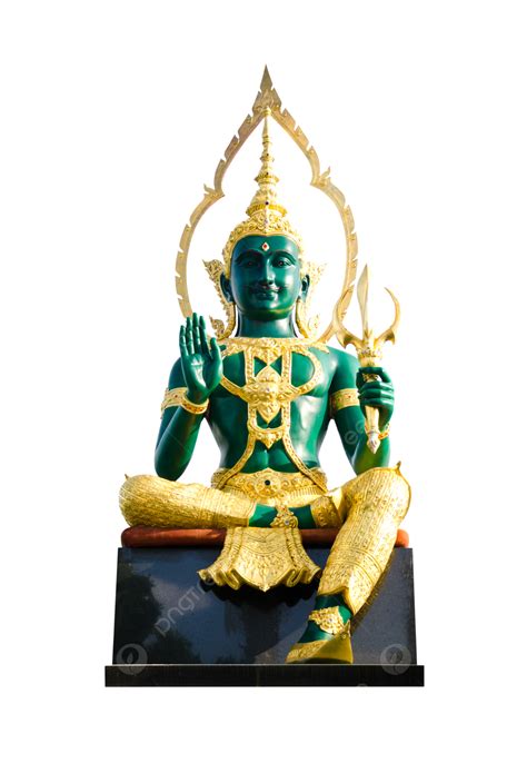 Indra Statue Sacred Golden Miracle Exotic Vishnu Png Transparent