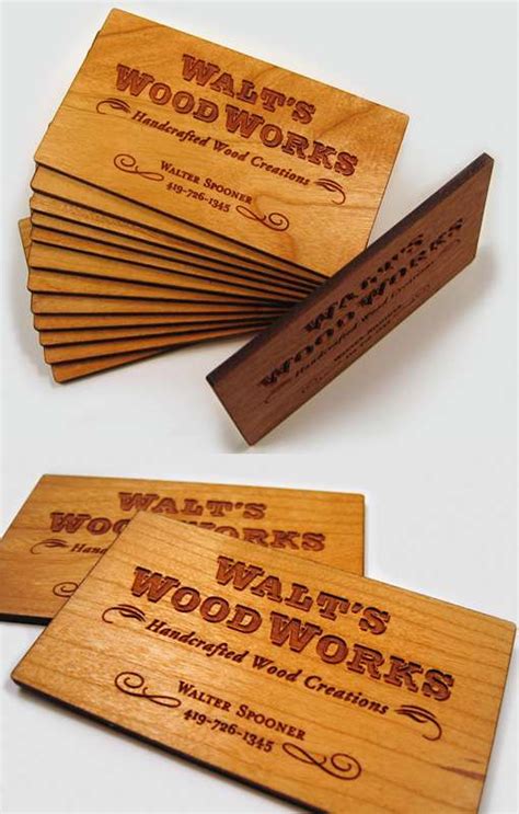 Why Own Woodworking Business Cards Are Really Important