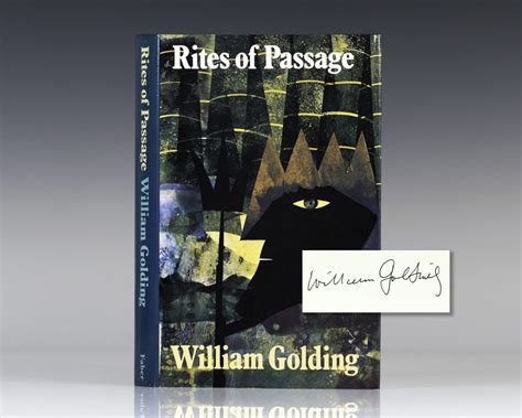 Rites Of Passage William Golding First Edition Signed