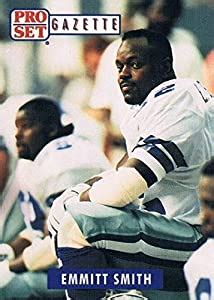 Emmitt smith football card value. Emmitt Smith Football Card (Dallas Cowboys) 1991 Pro Set Gazatte #1 at Amazon's Sports ...