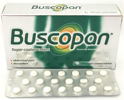 Antispasmodic Drug Buscopan Mg Tablets Good Luck And Stay Safe